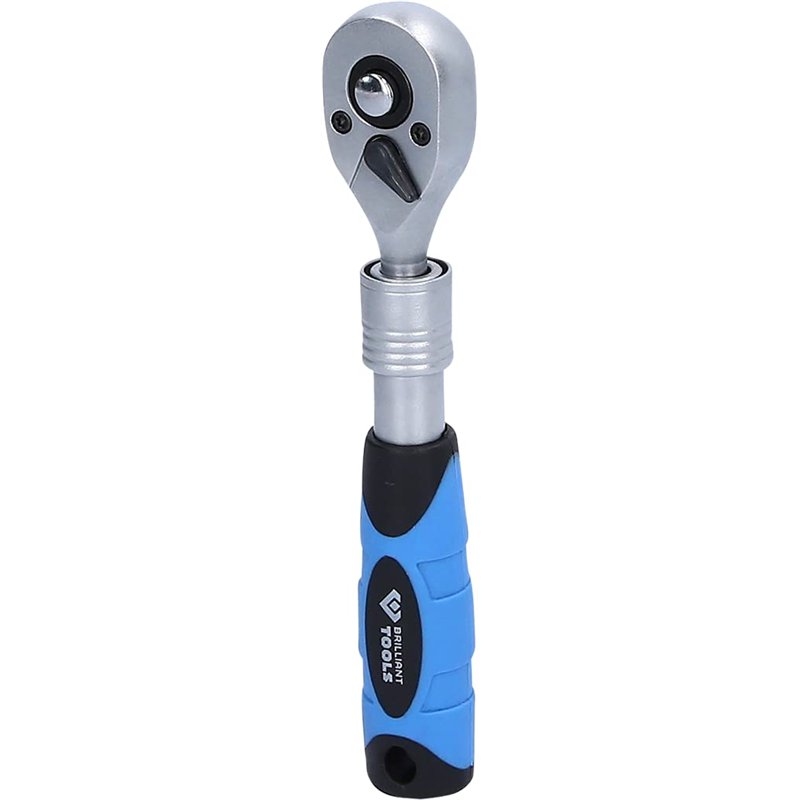 BRILLIANT TOOLS BT020996 Cliquet réversible télescopique 1/4