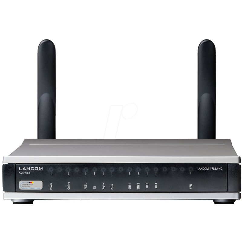 Lancom 62020 Routeur VPN 4x connecteurs RJ-45, port COM, slot pour carte SIM, USB