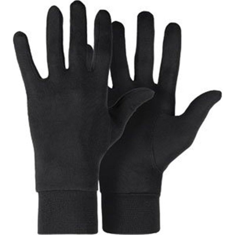 Image secondaire de Roeckl SPORTS Silk sous-Gants Unisexe, Noir, m