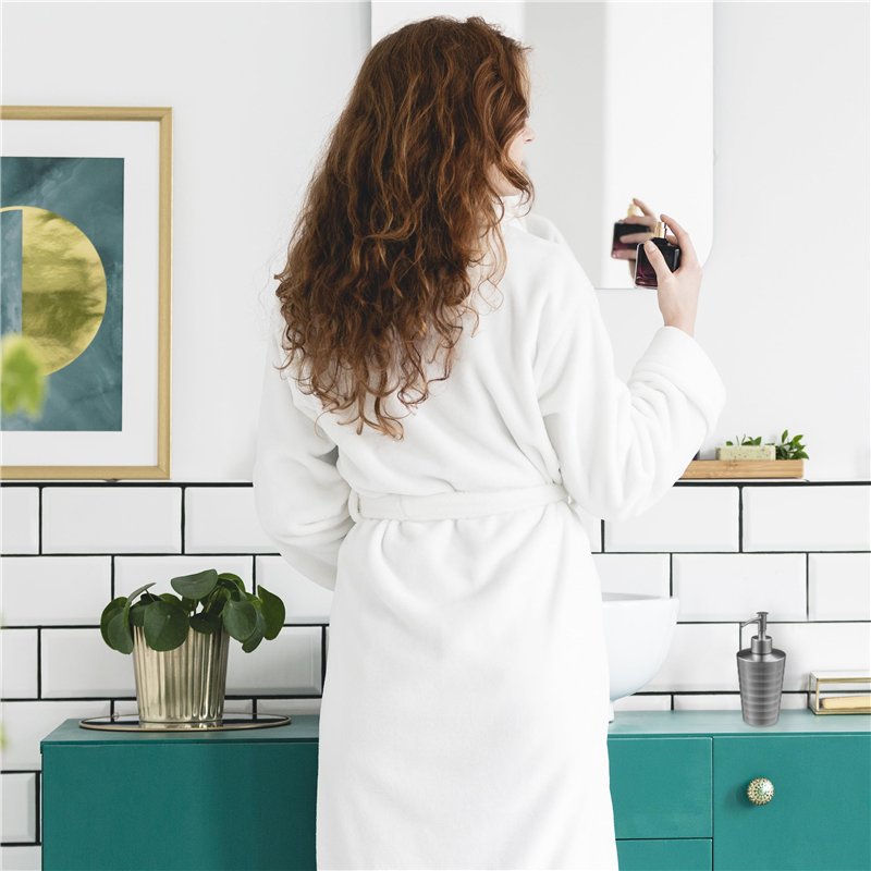 Image secondaire de Relaxdays Accessoires de Salle de Bain, 4 pièces, en Acier INOX, Porte-Savon, Distributeur de Savon, gobelets, argenté