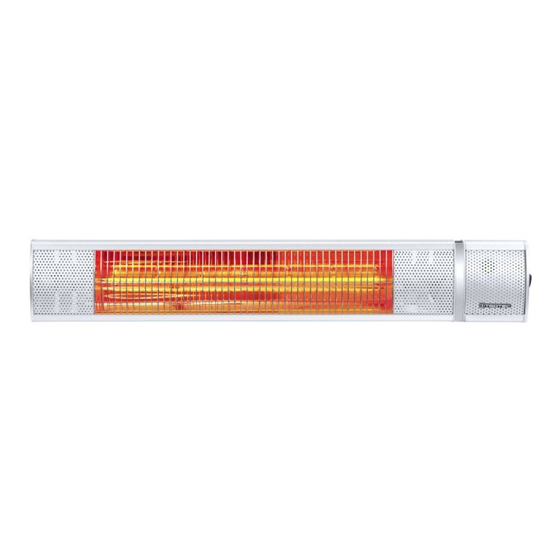 TROTEC Radiant Infrarouge électrique IR 2050 Parasol Chauffage électrique Infrarouge Radiateur Radiant Halogene Mural pour Terra