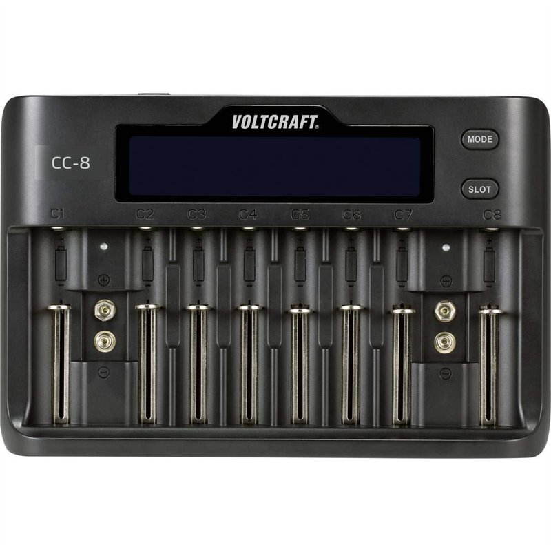 Chargeur de Piles Rondes VOLTCRAFT CC-8