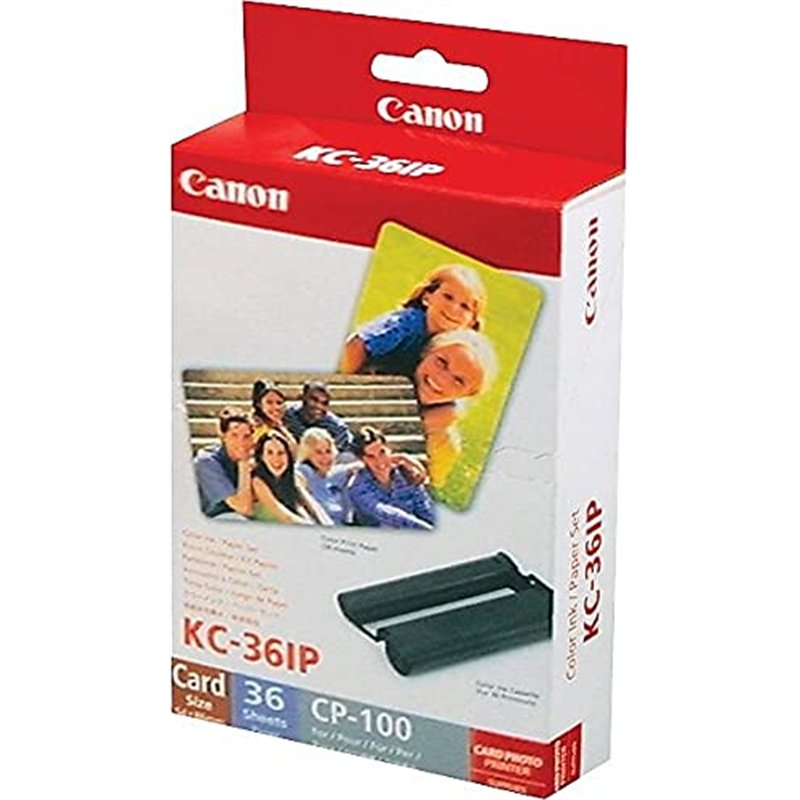 Image secondaire de Canon KC-36IP 7739A001 Cartouche d'encre d'origine Couleur 36 Pages