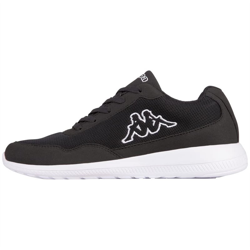 Kappa Follow, Sneakers Basses Mixte, Noir (Black/White 1110), 43 EU