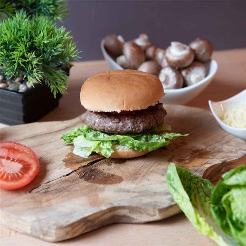 Image secondaire de Navaris 2 en 1 Presse à Hamburger - Presse à Steak haché différentes Tailles - Machine à Burger pour Cuisine Viande hachée - Gri