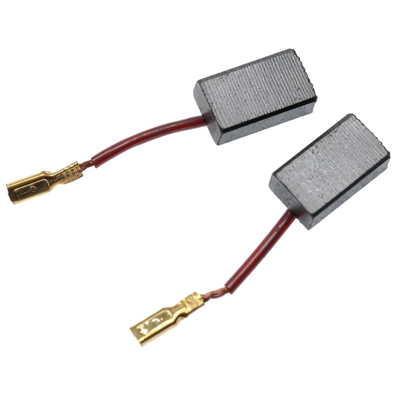 vhbw 2x Balais de charbon pour moteur électrique 6 x 10 x 17mm compatible avec Hilti DAG 125-S, DAG 125-SE, DCG 125-S, DCG 500-S