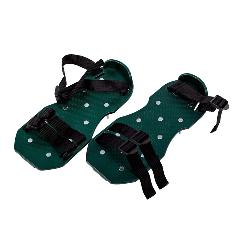 Image secondaire de UPP Paire de Semelles de Ventilation pour Gazon I aérateur de pelouse I Amélioration de la qualité du Sol I 13 Clous en Acier I