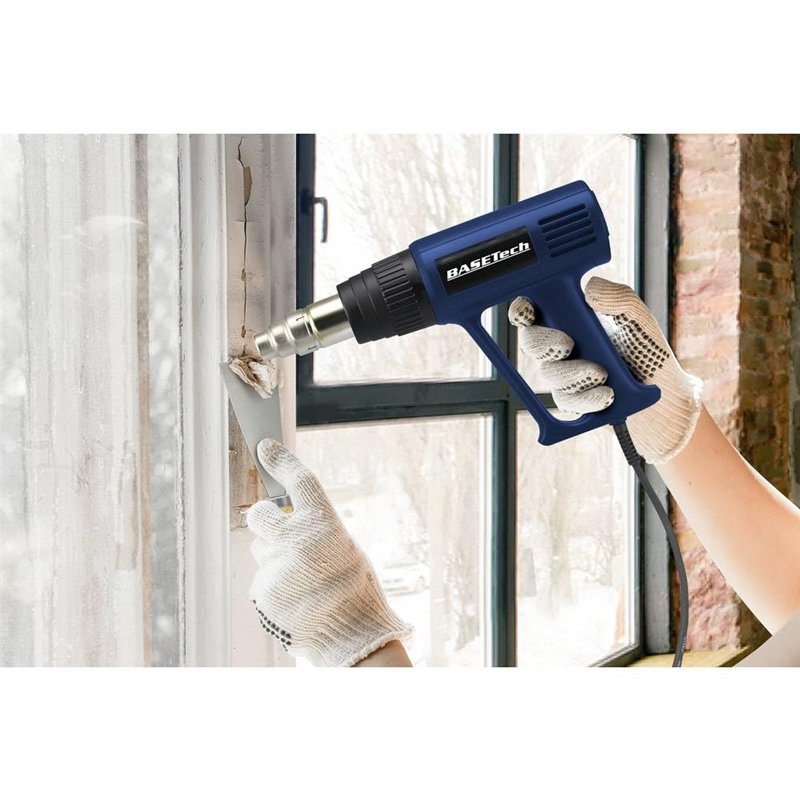 Image secondaire de Basetech BT-2233290 Décapeur thermique avec accessoires avec mallette 2000 W