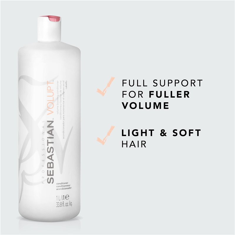 Image secondaire de Sebastian - Conditioner pour Cheveux - Soin et Volume - Volupt Volume Boosting Conditioner - 1000ml