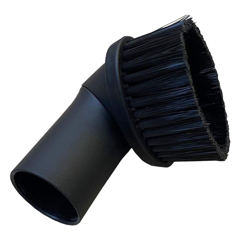 Premium Brosse d'aspirateur pour meubles, Brosse ronde - avec diamètre de 35mm – avec tête pivotante – Convient pour AEG, Bosch,