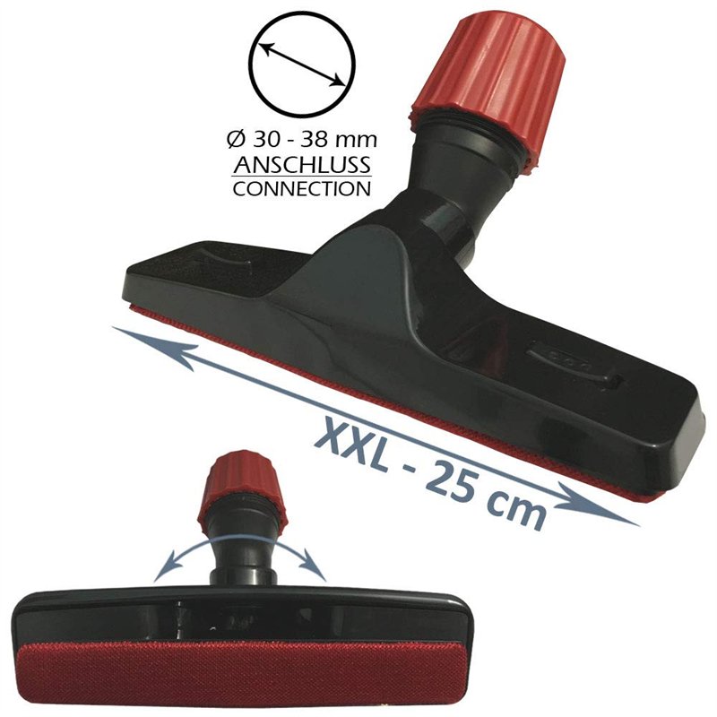 Image secondaire de Premium Brosse d'aspirateur universelle pour poils d'animaux | Avec adaptateur universel 30-38mm | Convient pour AEG, Electrolux