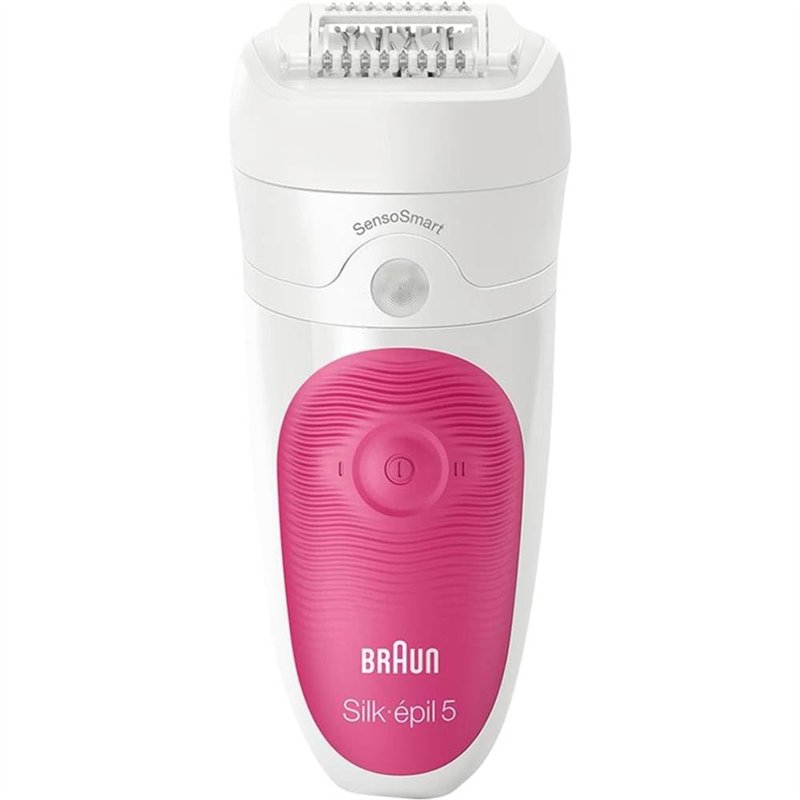 Braun SE 5-500 Silk-épil 5 5/500 SensoSmart, Rose, Blanc