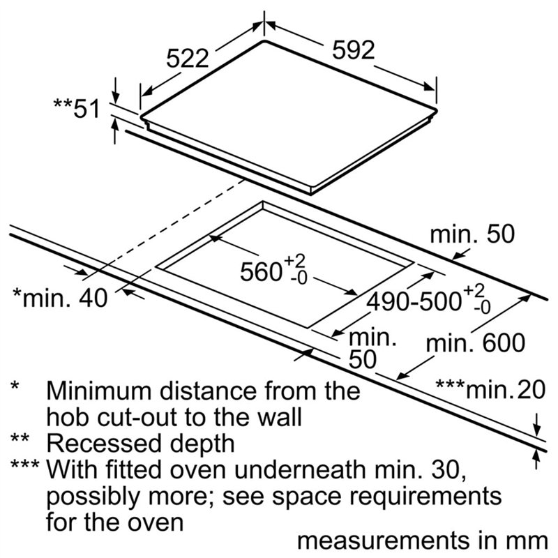 Image secondaire de TABLE IND BOSCH PXE651FC1E