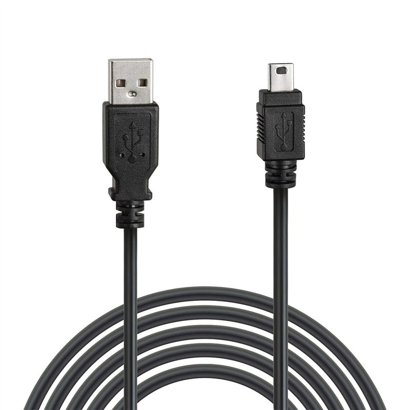 Wicked Chili 3m câble de Charge Compatible avec Dualshock PS3 Manette, câble Mini USB (Fonction Charge and Play, câble USB 2.0 H