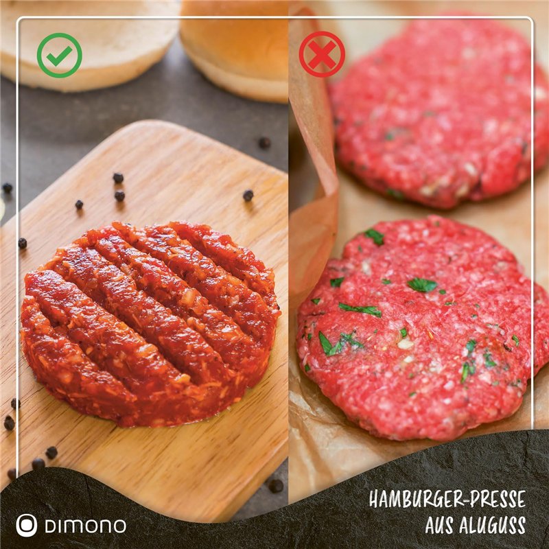 Image secondaire de Presse à hamburger professionnelle Burger Patty - Les meilleures galettes de viande hachée