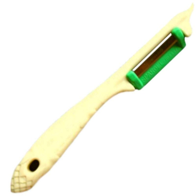 1 éplucheur à asperges « Solingen » - Blanc - Pour fruits, légumes et asperges, 0251