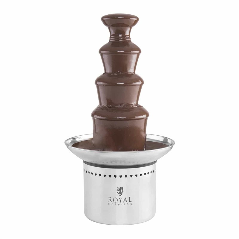 Royal Catering Fontaine à Chocolat 4 étages RCCF-230W
