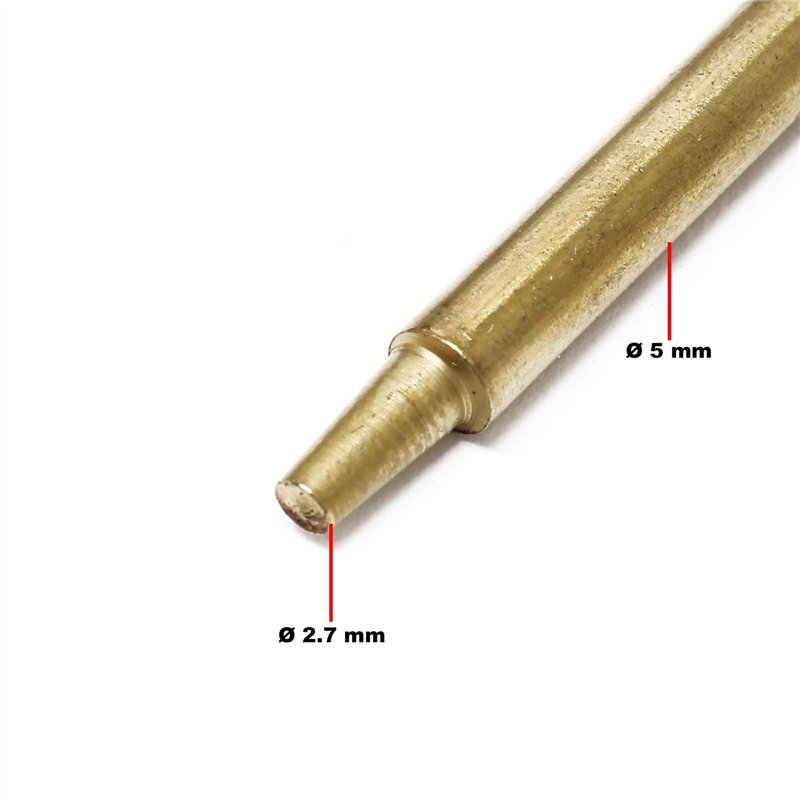 Image secondaire de Goupille cannelée pour Grignoteuse 5,8cm Ø5mm Tôle & Plaques en plastique Pièce de rechange