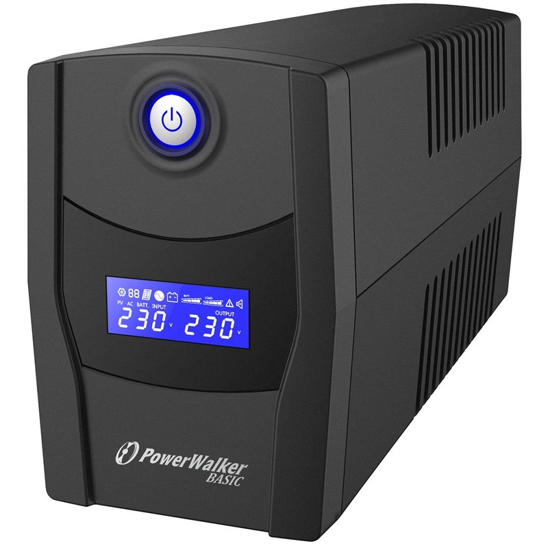 Image secondaire de PowerWalker VI 600 STL Interactivité de Ligne 600 VA 360 W 2 Sortie(s) CA