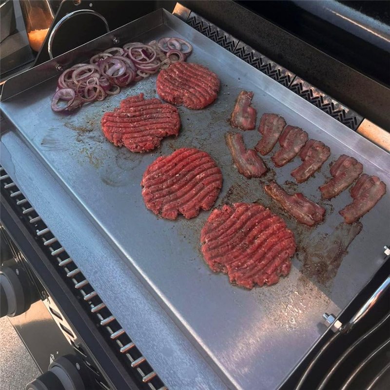 Image secondaire de BBQ-Toro universelle en inox plaque de grill rectangulaire Plancha pour barbecue