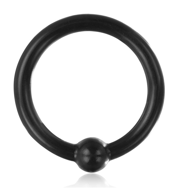 Image secondaire de Lumunu by Venize Set Deluxe d'anneaux de gland en silicone avec boule PRACHTQUARTT (Ø 25mm à 32mm), 4 anneaux de pénis pour homme