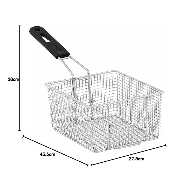 Image secondaire de Royal Catering Friteuse Électrique De Restaurant Simple Professionnelle RCEF-10EY-ECO (3 200 W, Volume Total: 10 l/Huile: 5,3 l,