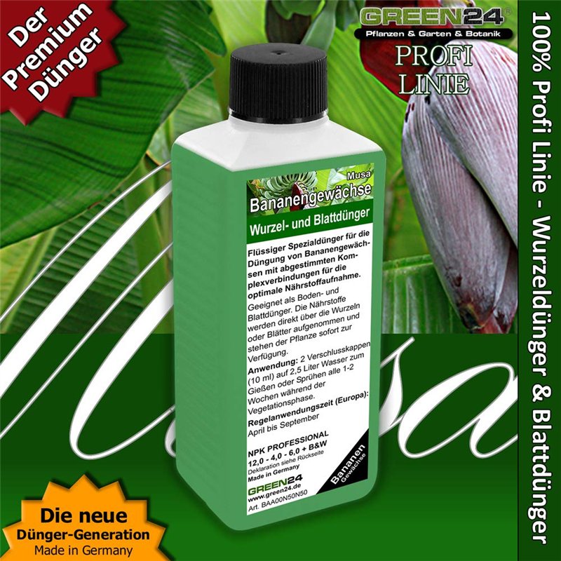 Image secondaire de Green24 Engrais pour bananes Musa Haute technologie