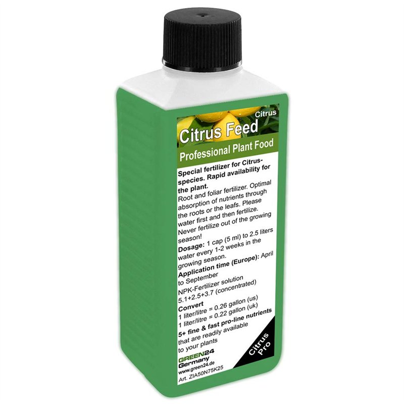 Engrais liquide pour plantes d’agrumes Hightech NPK, engrais pour les feuilles et les racines