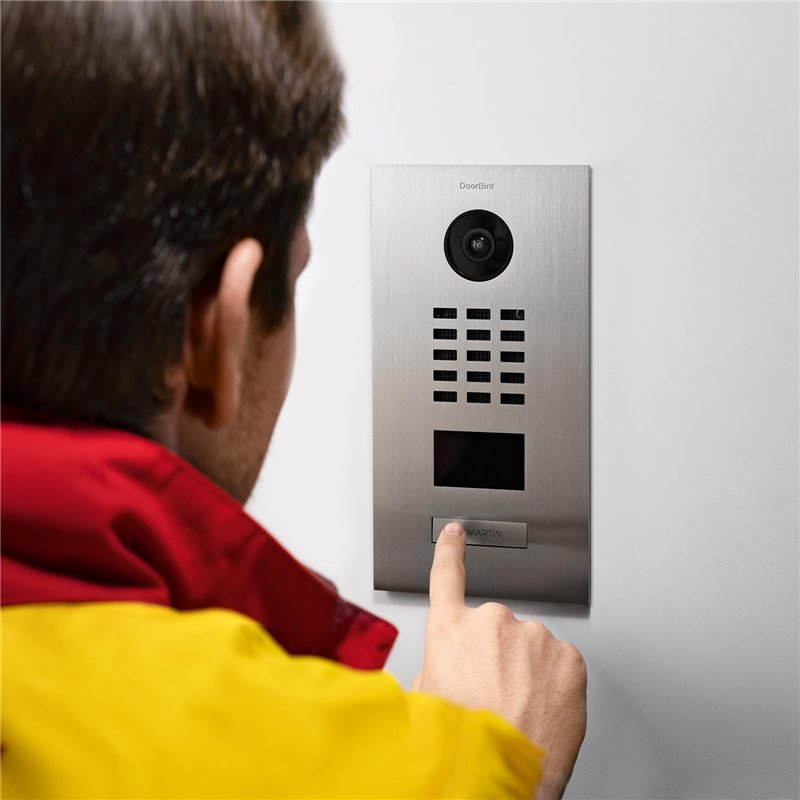Image secondaire de Interphone Vidéo IP WiFi D2101V V2 - Portier Vidéo 1 Sonnette Lecteur Badge RFID - Contrôle l'Accès à Votre Domicile pour Plusie