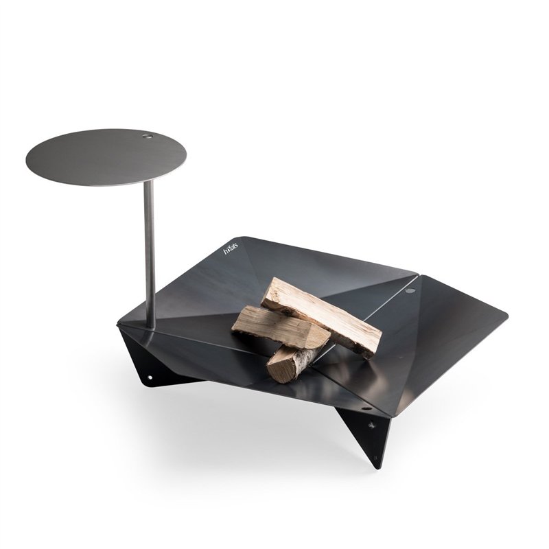 Image secondaire de höfats - TRIPLE table et plaque chaude combinées - réglable en hauteur et orientable pour la régulation de la température - acier inoxydable