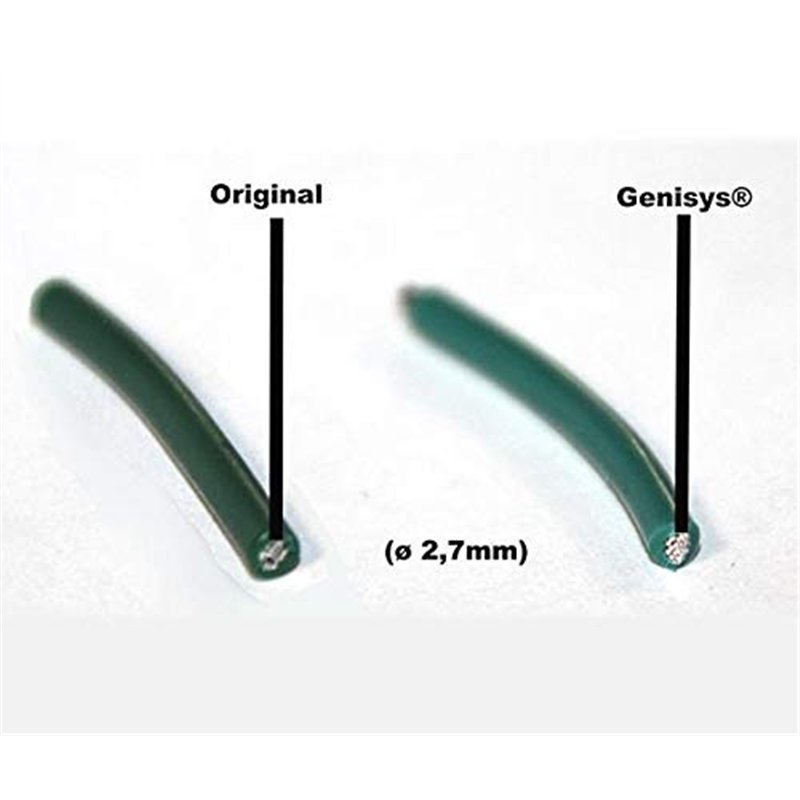 Image secondaire de Genisys Câble périphérique 100m Compatible avec Bosch Indego ® 1000 1200 1300 câble de Connexion Fil Ø2,7mm
