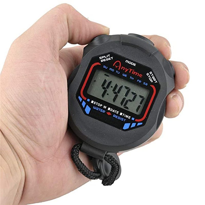 Image secondaire de Chronomètre chronomètre sportif Multifonction à piste simple Horloge secondaire de piste chronomètre Sportif chronomètre Montre