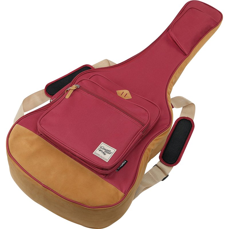 Ibanez ICB541-WR Housse POWERPAD pour guitare classique, Rouge vin