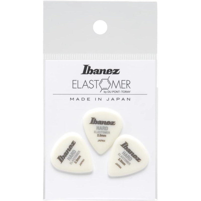 Ibanez BELJ1HD25 Lot de 3 piques en élastomère rigide