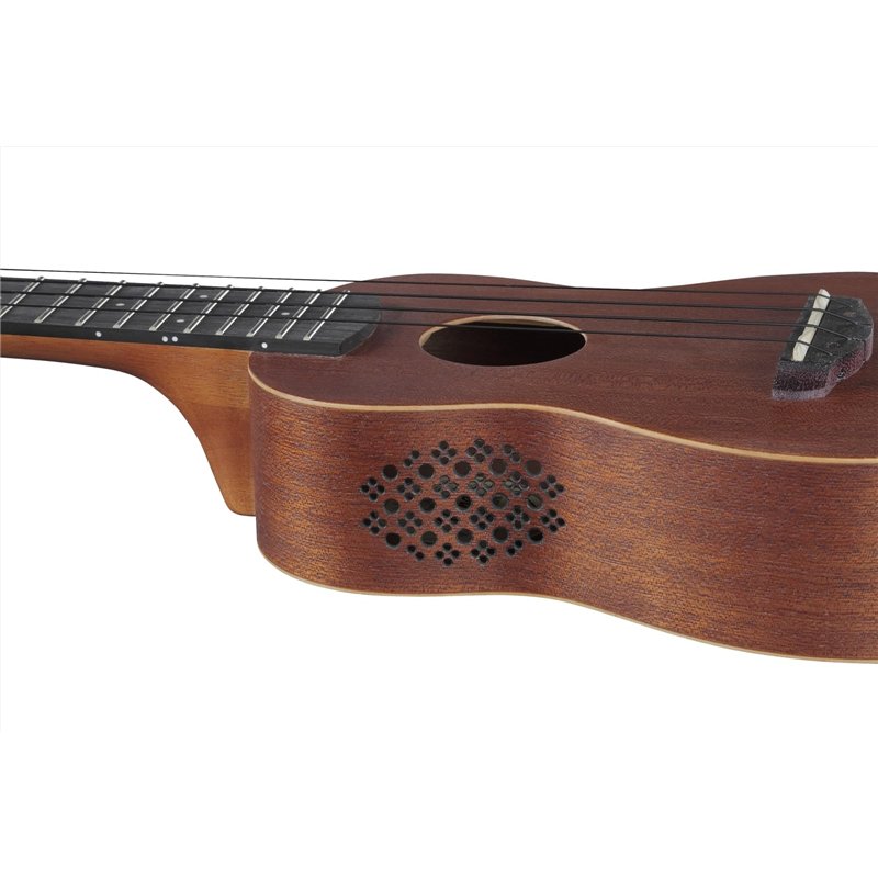 Image secondaire de Ibanez UKS100-OPN Ukulélé soprano 4 pièces avec étui de transport