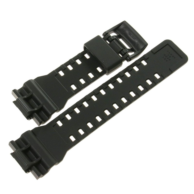 Image secondaire de Casio 10536683 Genuine Factory Replacement Black Rubber Watch Band fits GA-700-1A GA-700-1B