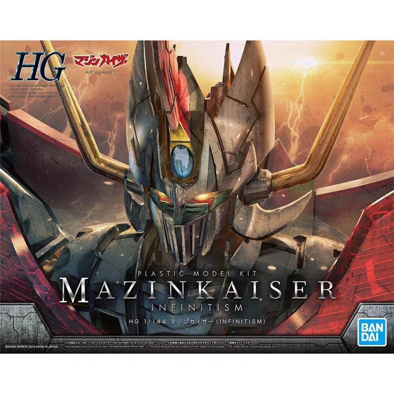 BANDAI Gundam - HG 1/44 Mazinkaiser Infinitism - Kit de modélisme BAS5058210, Claire