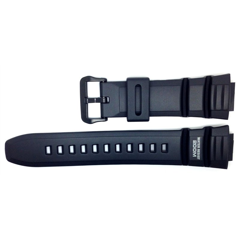 Casio Bracelet de montre de rechange 10302043 Watch AE-2000W-1AVH, WV-200A-1AVD et autres modèles, Résine