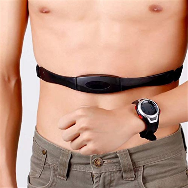 Image secondaire de CamKpell 3 mètres étanche Moniteur de fréquence Cardiaque sans Fil Sangle de Poitrine Montre de Sport en Cours d'exécution Montr