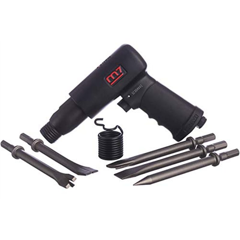 Image secondaire de M7 - Marteau burineur 10 mm 3200 coups/minute Buril hex L : 175 mm