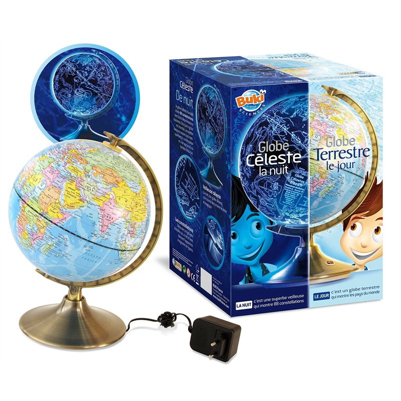 Image secondaire de Buki - 7341B - Globe Jour et Nuit