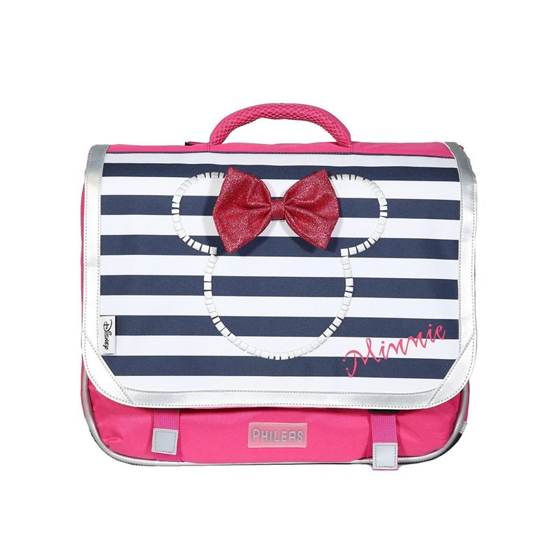 Bagtrotter Cartable 38 cm Phileas & Minnie Disney Rose et Marine