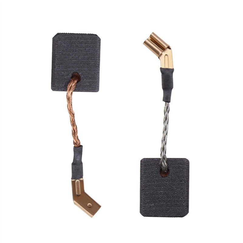 OTOTEC N421362 Lot de 2 balais de charbon à arrêt automatique 6,5 x 12 x 14 mm Compatible avec meuleuse d'angle DeWalt DWE8300S 