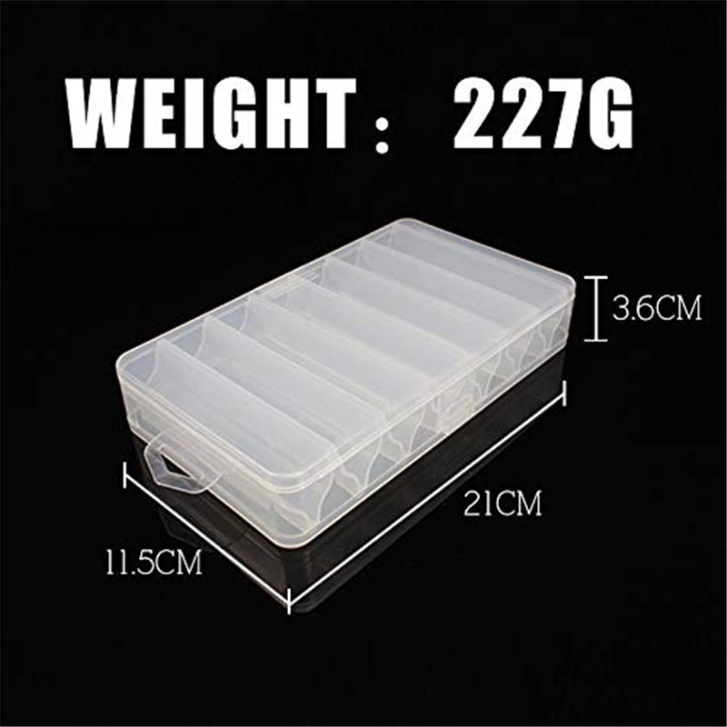 Image secondaire de OriGlam Boîte de Rangement pour leurres de pêche - Plateaux de Rangement pour matériel de pêche - Double Face - 14 Compartiments