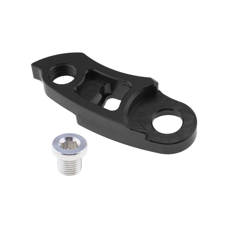 ECSiNG Extension de Crochet Queue de Cadre d'extension Lien de Dérailleur Arrière de Vélo VTT en Alliage d'aluminium Compatible 