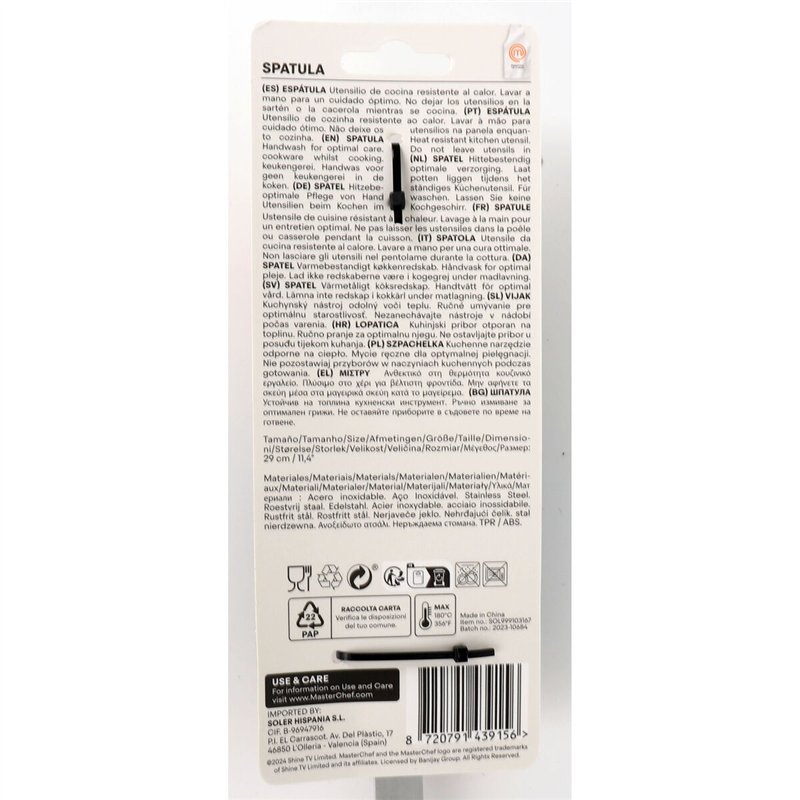 Image secondaire de Palette de cuisine MasterChef PBT 29 cm (24 Unités)