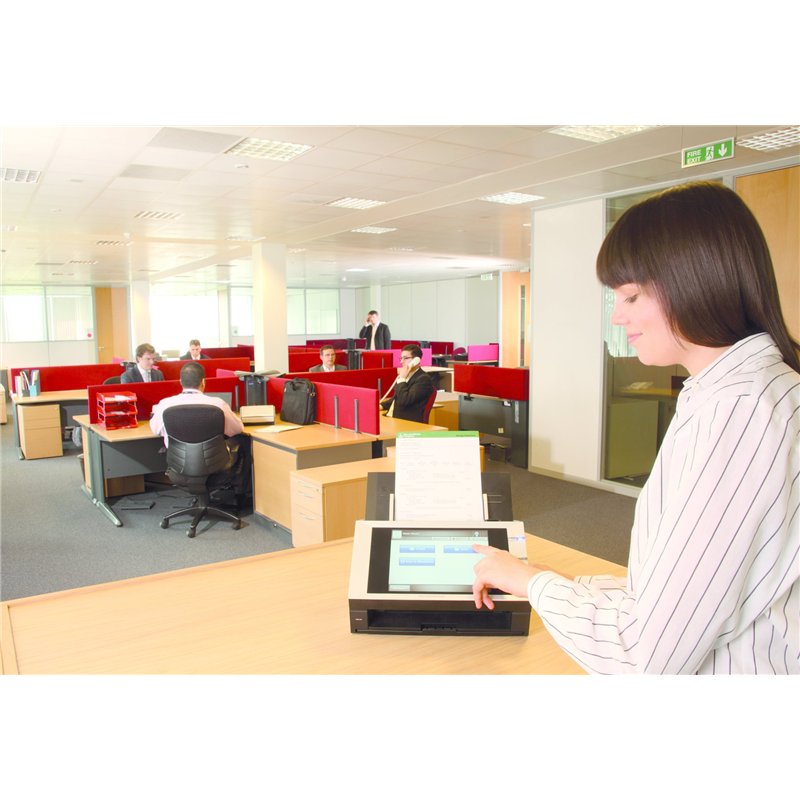 Image secondaire de Fujitsu ScanSnap N1800 FSUPA03609B001FR Scanner Recto-Verso Gris et Blanc