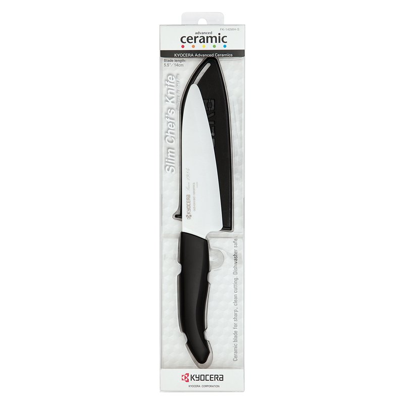 Image secondaire de Kyocera FK-140-WH S Série Limitée Couteau Universel Lame Céramique Blanc 38 x 26,8 x 19 cm