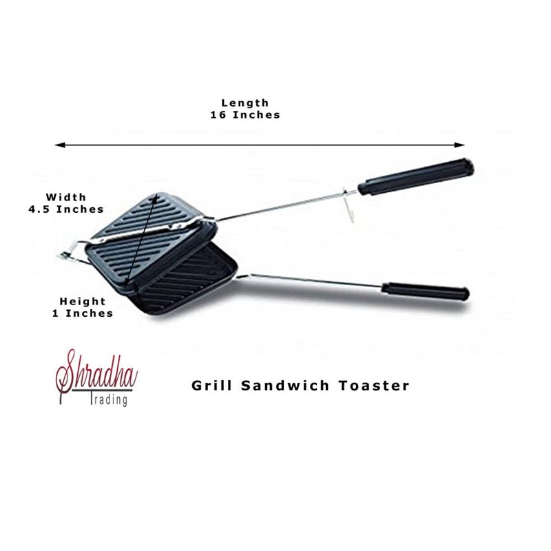 Image secondaire de Shradha Trading Grille-pain à sandwich, grille-pain à main, grille-pain, machine à sandwich, machine à sandwich, machine à sandw