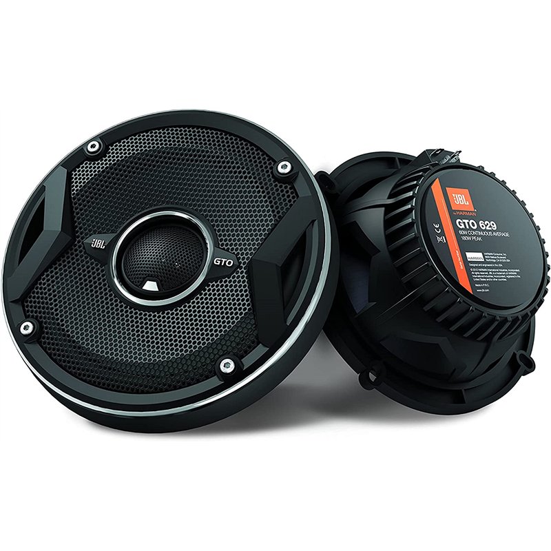JBL GTO 629 Ensemble enceinte voiture hifi à 2 Voies de Harman Kardon - 180 watts JBL Haut Parleur 6.5